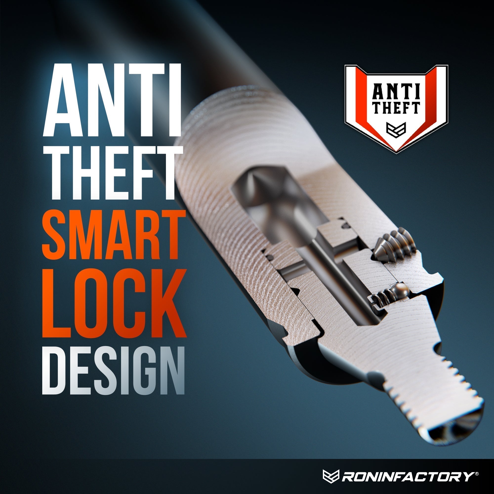 DODGE RAM SMARTLOCK™ SHORT FLEXIBLE ANTENNA 5 INCH (NEW!)