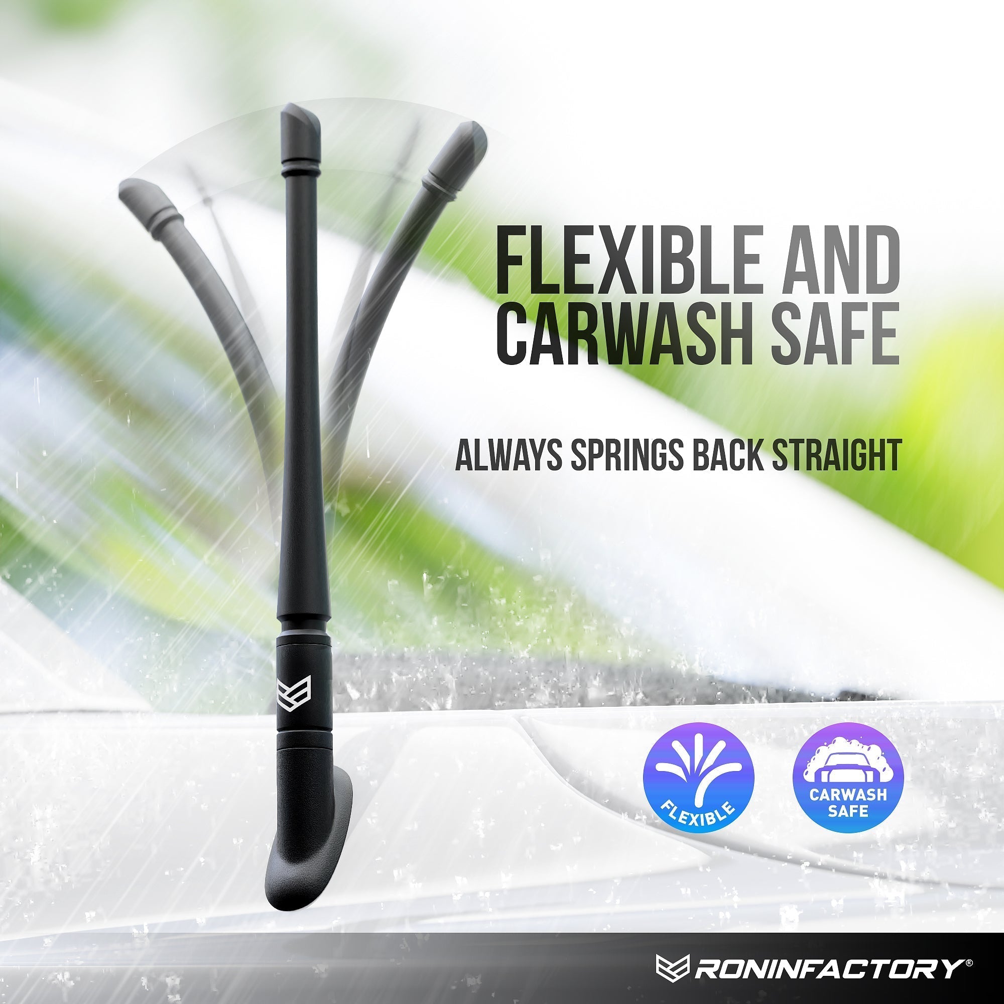 JEEP SMARTLOCK™ SHORT FLEXIBLE ANTENNA 12 INCH (NEW!)