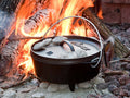 Premium Cast Iron Dutch Oven - 10 Inch / 4 Quart
