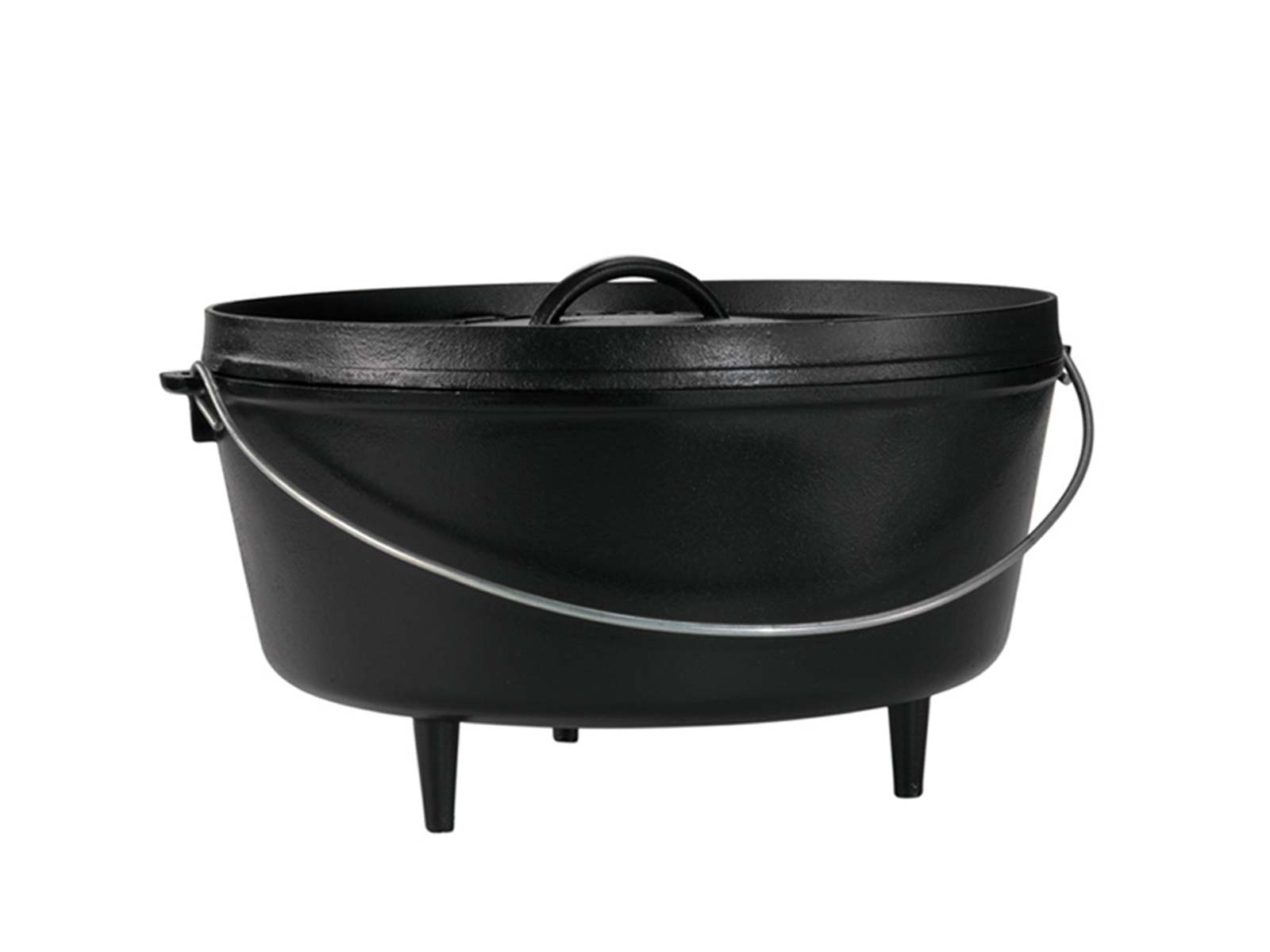 Premium Cast Iron Dutch Oven - 10 Inch / 4 Quart