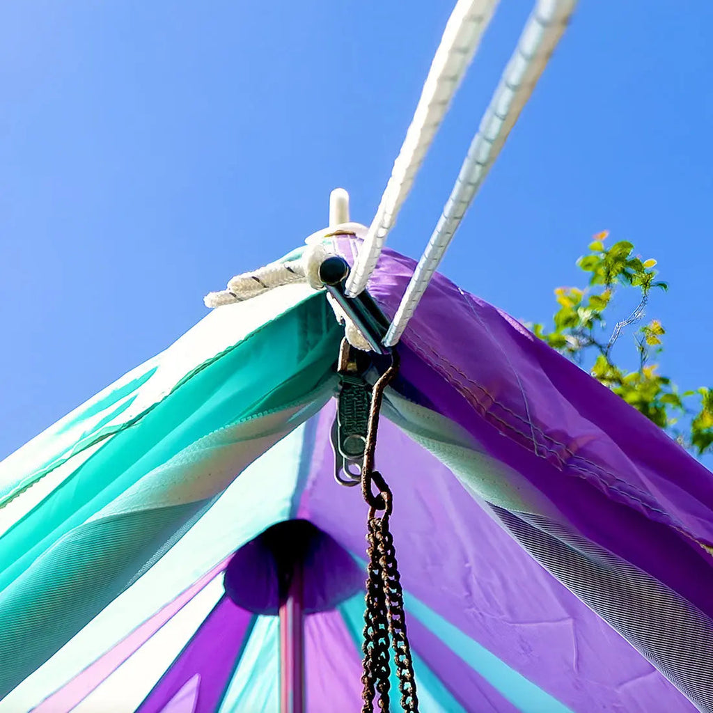 Multicolour Rainbow Classic Bell Tent