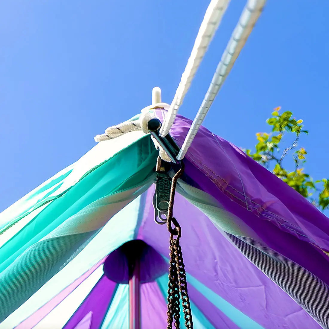 Multicolour Rainbow Classic Bell Tent