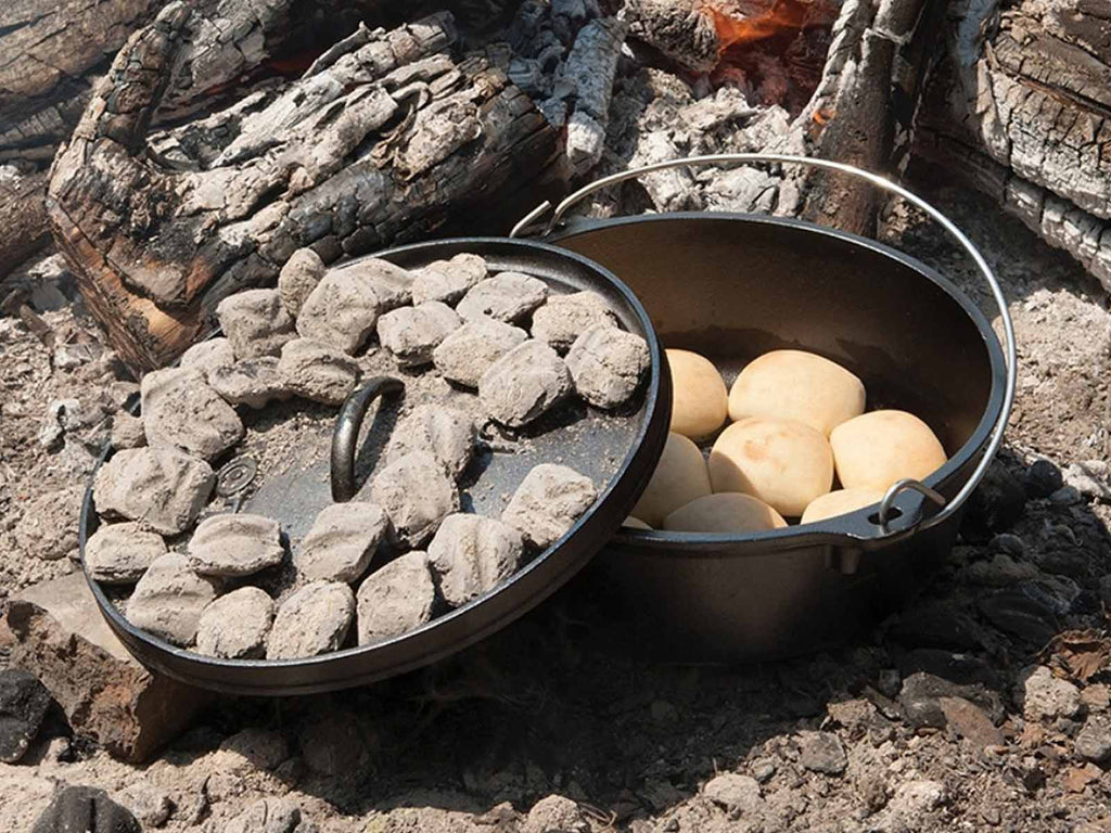 Premium Cast Iron Dutch Oven - 12 Inch / 6 Quart