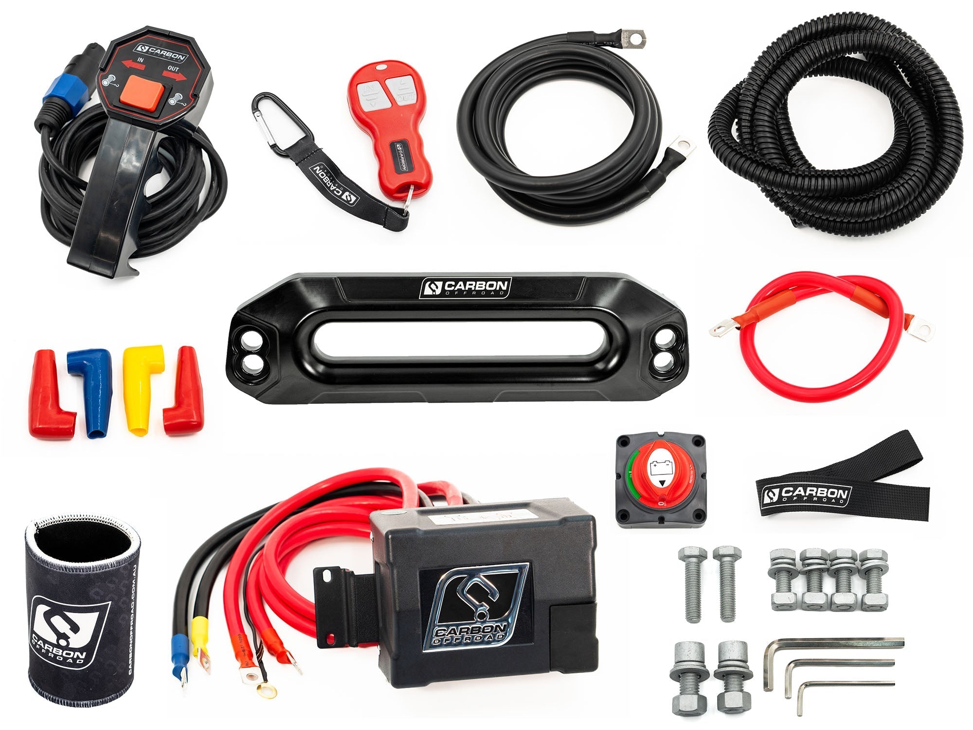 Carbon 12K - 12000lb Winch V3