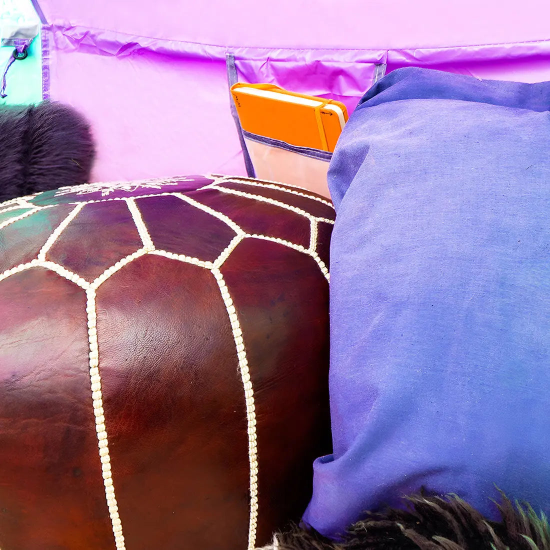 Multicolour Rainbow Classic Bell Tent