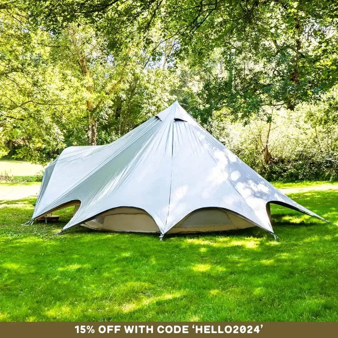 Boutique Camping Bell Tent Protective Cover