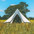 4m Classic Grey Bell Tent - Oxford 230gsm