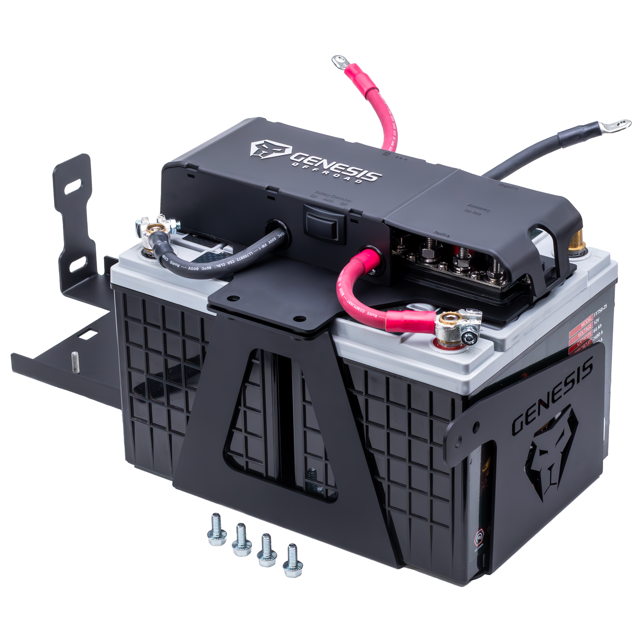 2018+ Gas Wrangler JL Gen 3 Dual Battery System
