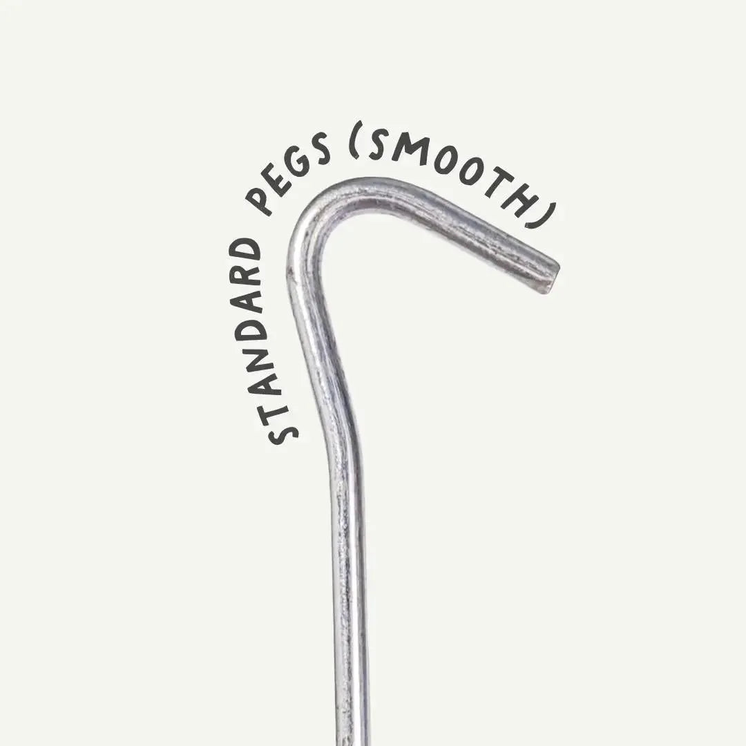 Boutique Camping Bell Tent Steel Peg Set