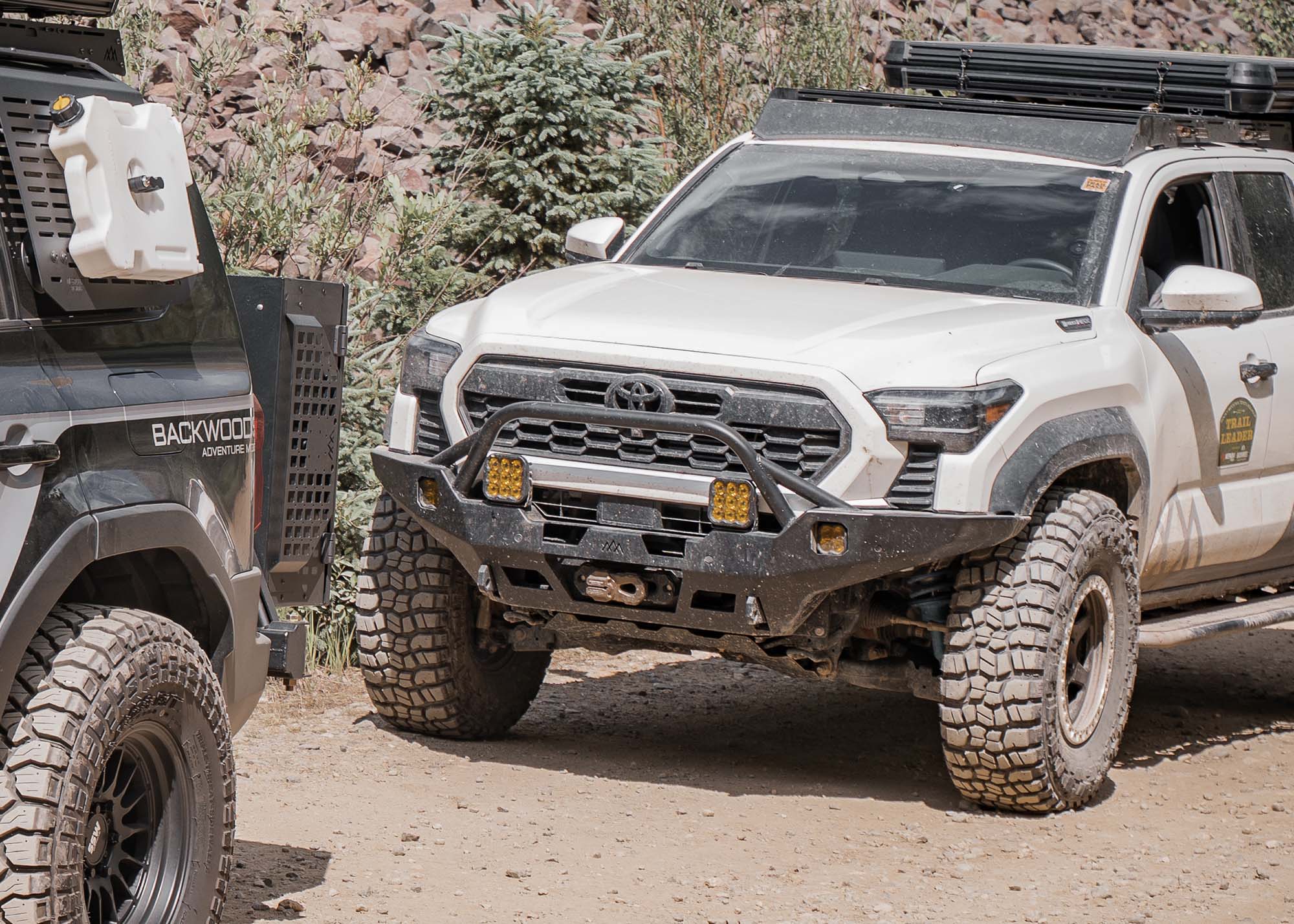 Hi-Lite Overland Toyota Tacoma Front Bumper 4th Gen (2024-2025) [Prerunner Bull Bar]