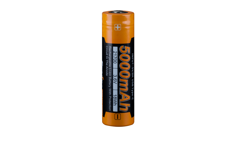 Fenix ARB-L21-5000U Rechargeable 21700 Battery