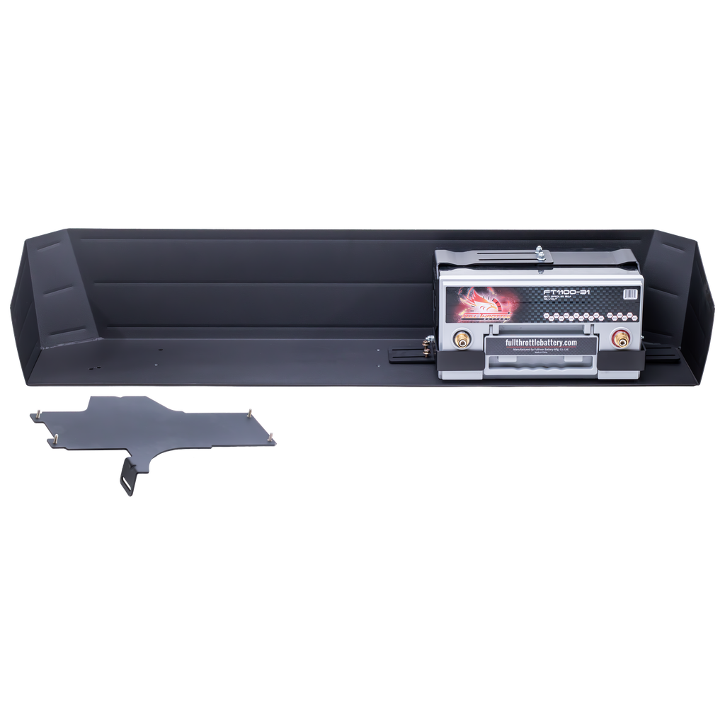 2021+ Diesel Gladiator Dual Battery System - Under Hood