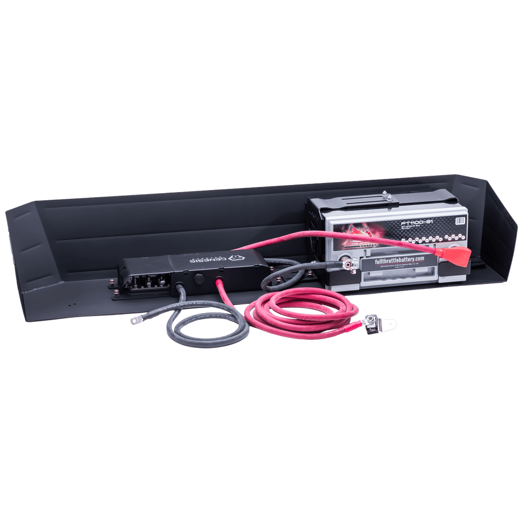 2021+ Diesel Gladiator Dual Battery System - Under Seat