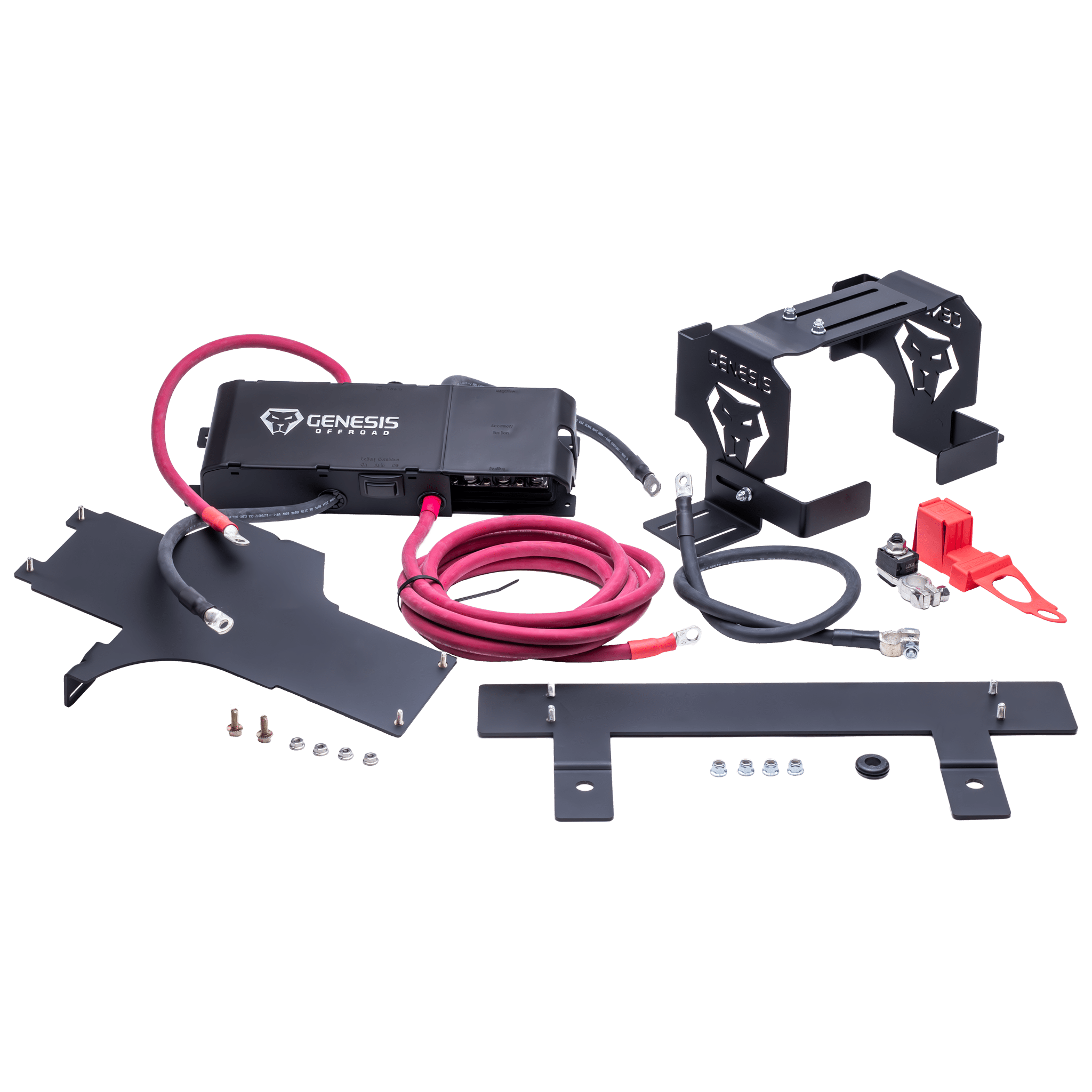 2020-2023 Diesel Wrangler Dual Battery Kit - Under Hood