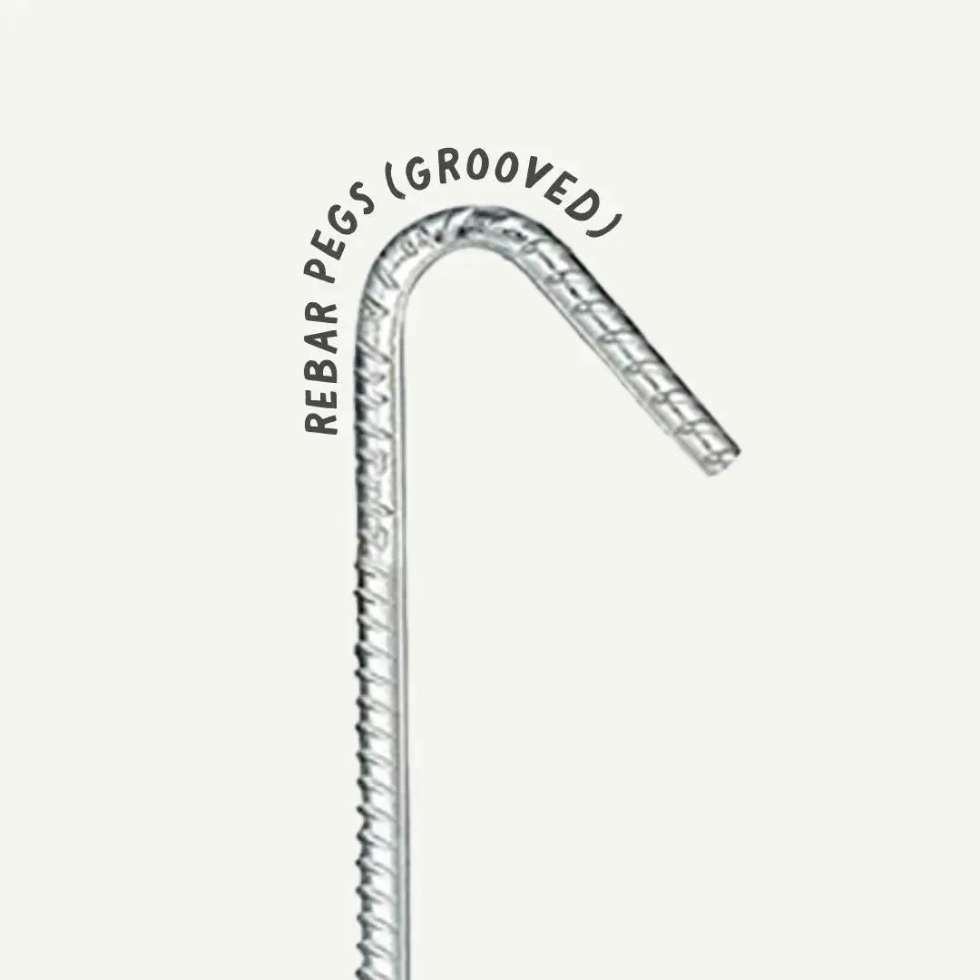 Boutique Camping Bell Tent Steel Peg Set