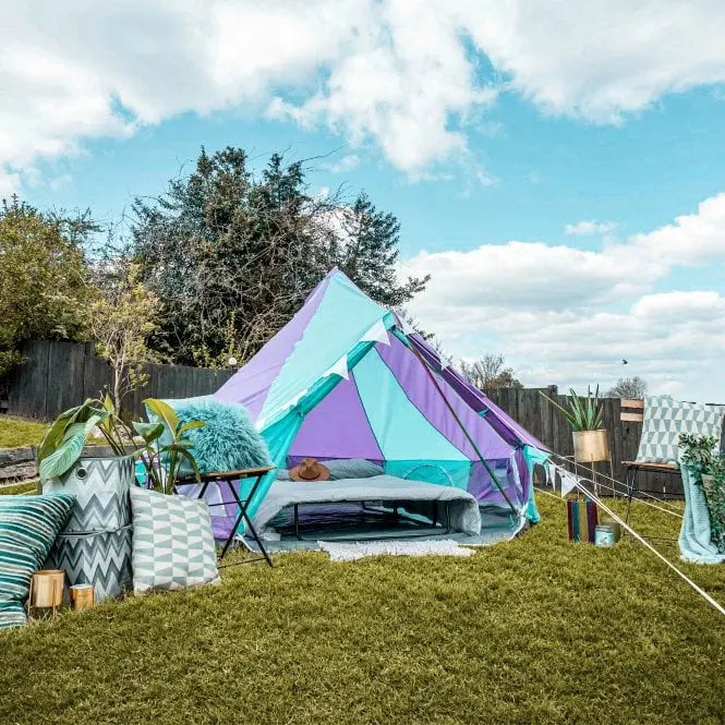 Multicolour Rainbow Classic Bell Tent