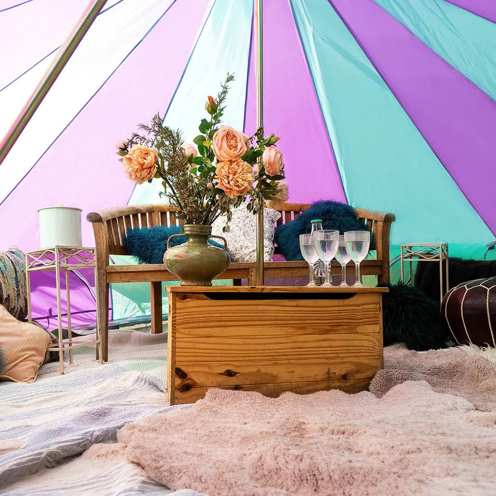 Multicolour Rainbow Classic Bell Tent