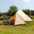 Boutique Camping Bell Tent Triangle Tarp Awning