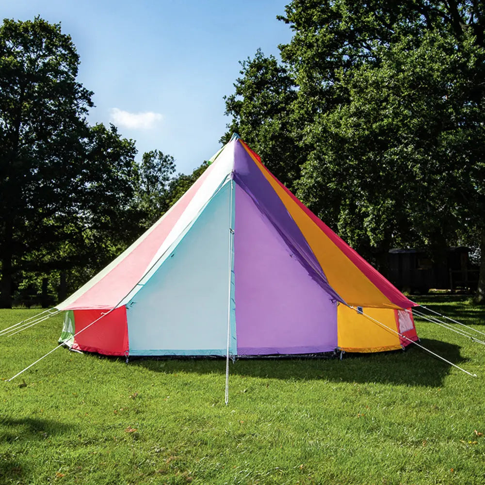 Multicolour Rainbow Classic Bell Tent