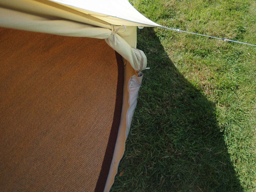 3 metre Bell Tent Coir Matting (Full Moon)