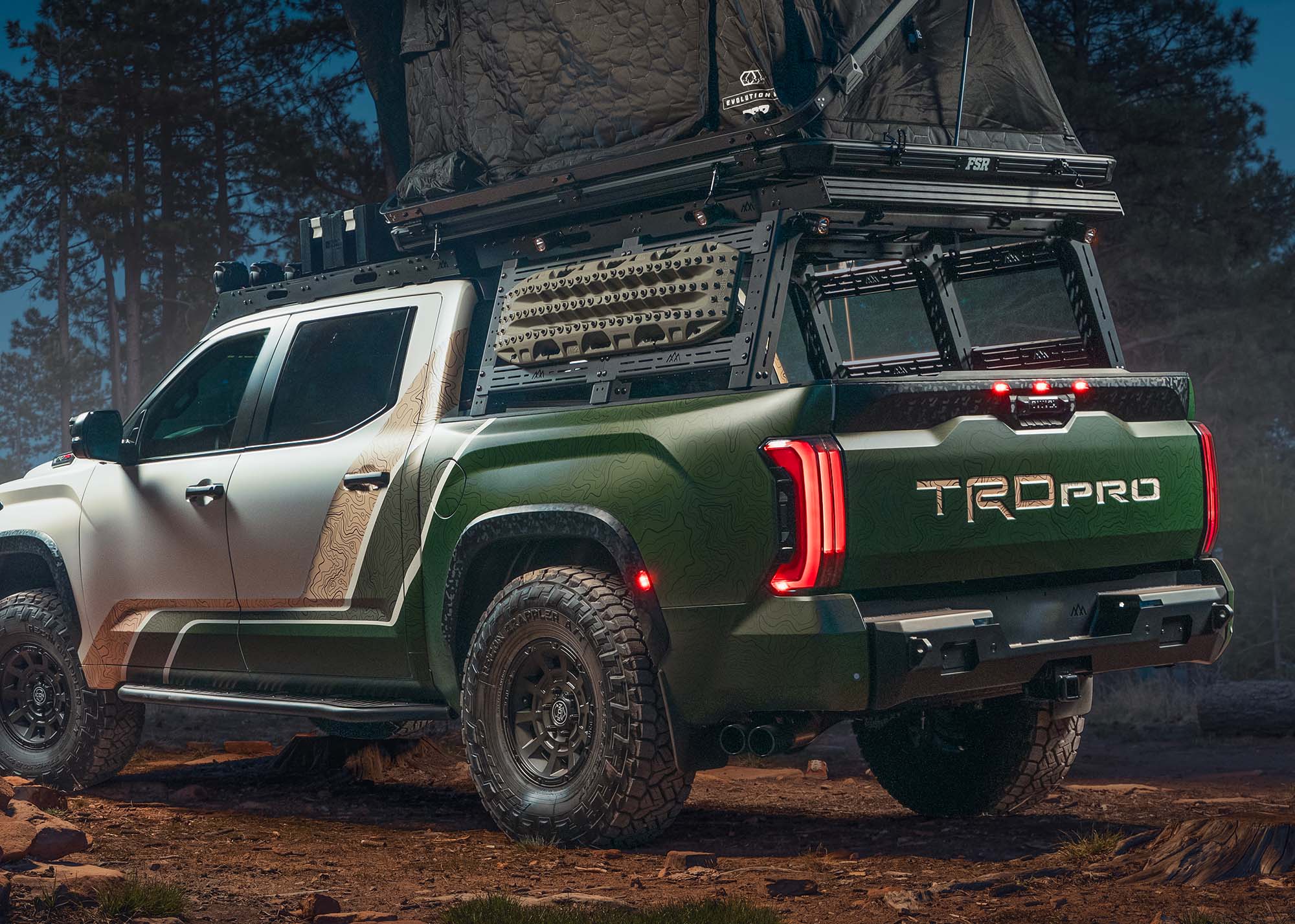 Toyota Tundra Bed Rack - Full Height