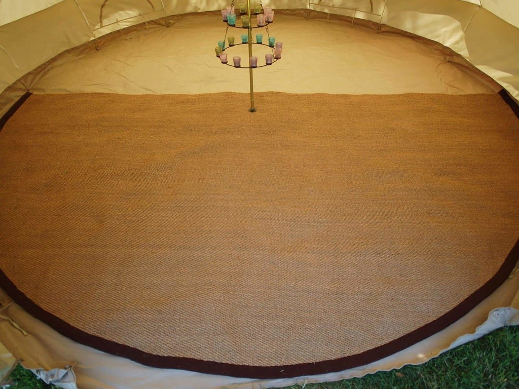 4.5 metre Bell Tent Coir Matting (Half Moon)