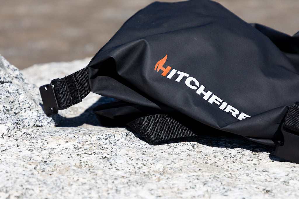 HitchFire Black Grill Cover for Forge 15 & F20