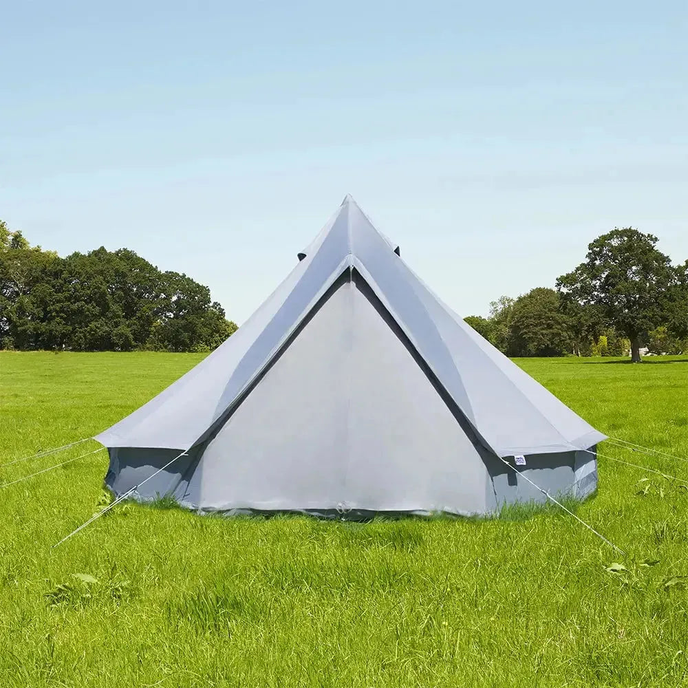 4m Classic Grey Bell Tent - Oxford 230gsm