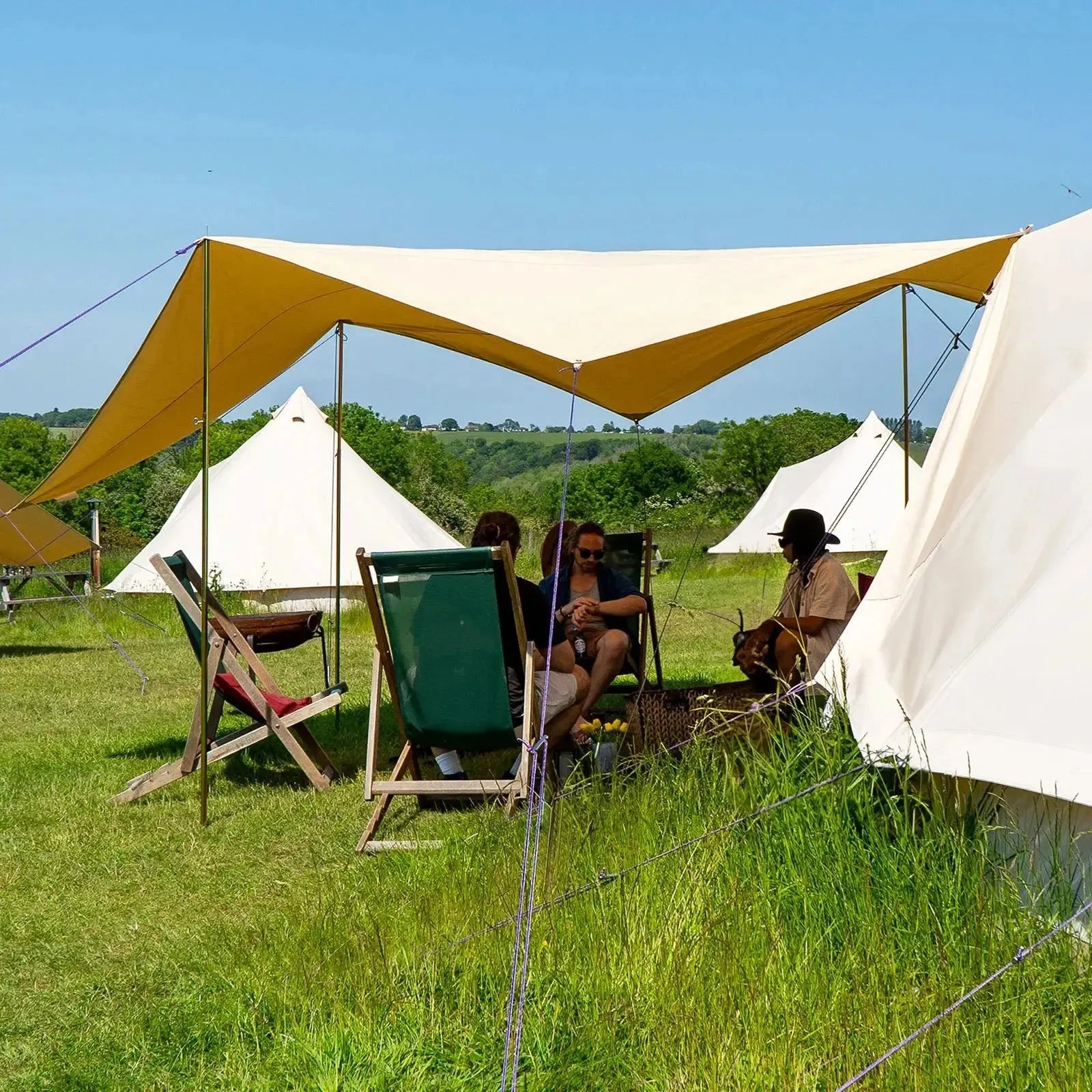 Boutique Camping Multi-Purpose Bell Tent Canopy