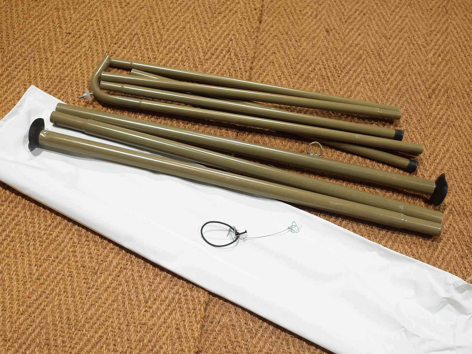 A-Frame and Centre Pole for 4m Bell Tent