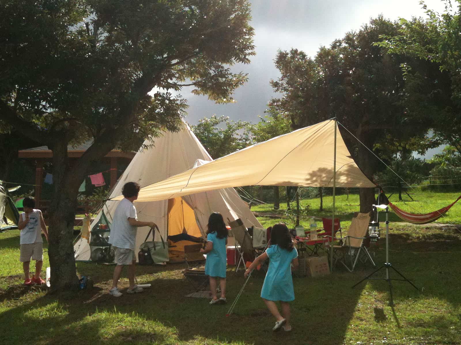 4 metre Ultimate Single Pole Tipi Tent