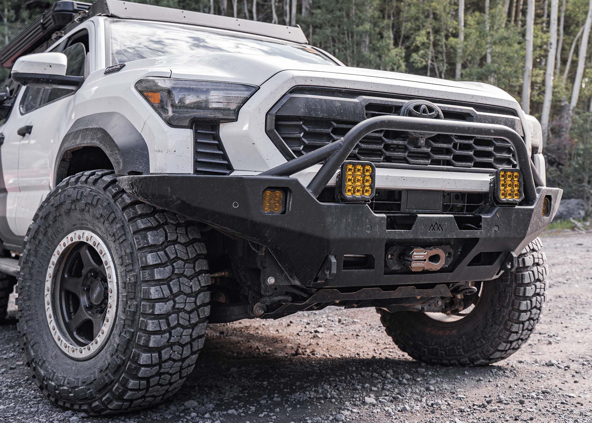 Hi-Lite Overland Toyota Tacoma Front Bumper 4th Gen (2024-2025) [Prerunner Bull Bar]