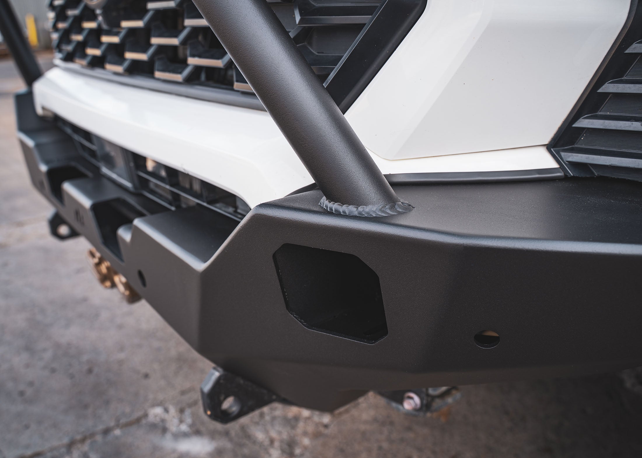Hi-Lite Overland Toyota Tacoma Front Bumper 4th Gen (2024-2025) [Bull Bar]
