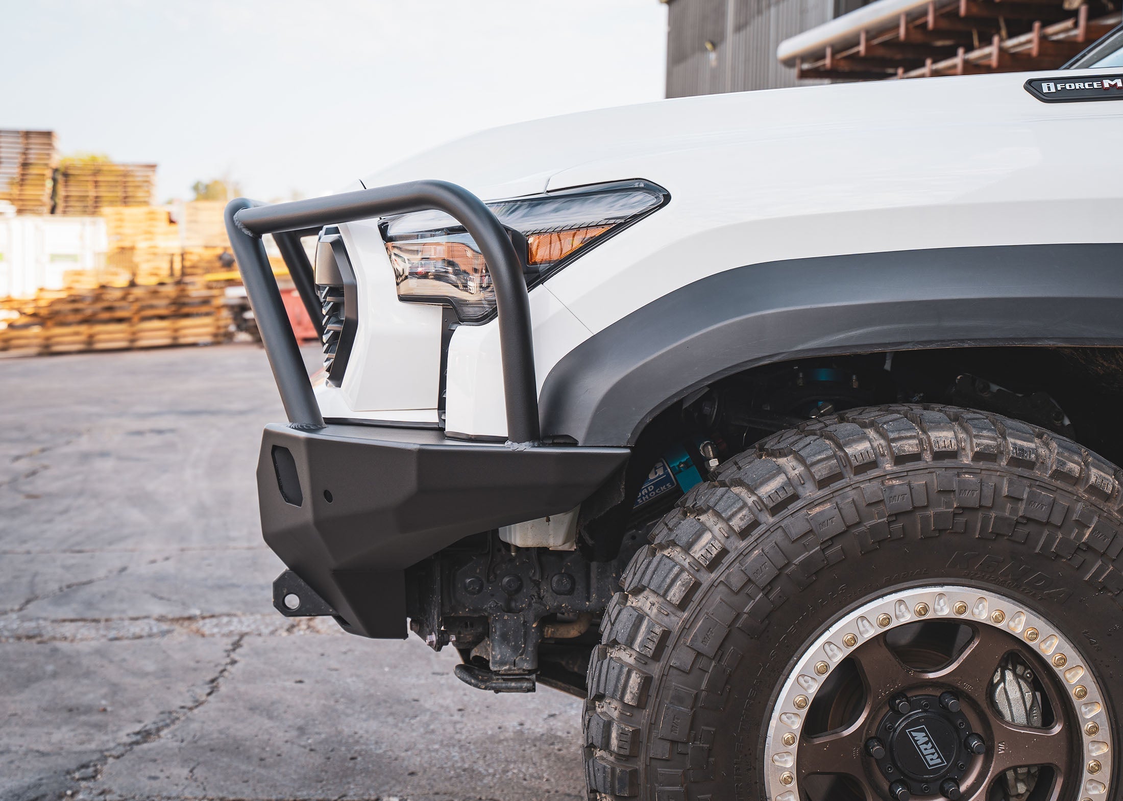Hi-Lite Overland Toyota Tacoma Front Bumper 4th Gen (2024-2025) [Bull Bar]