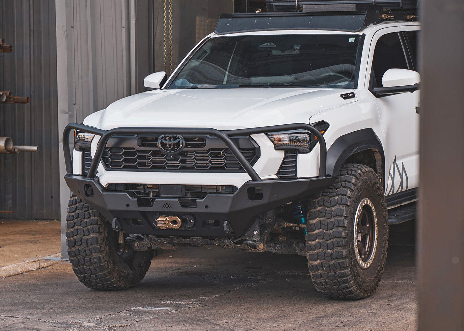 Hi-Lite Overland Toyota Tacoma Front Bumper 4th Gen (2024-2025) [Bull Bar]
