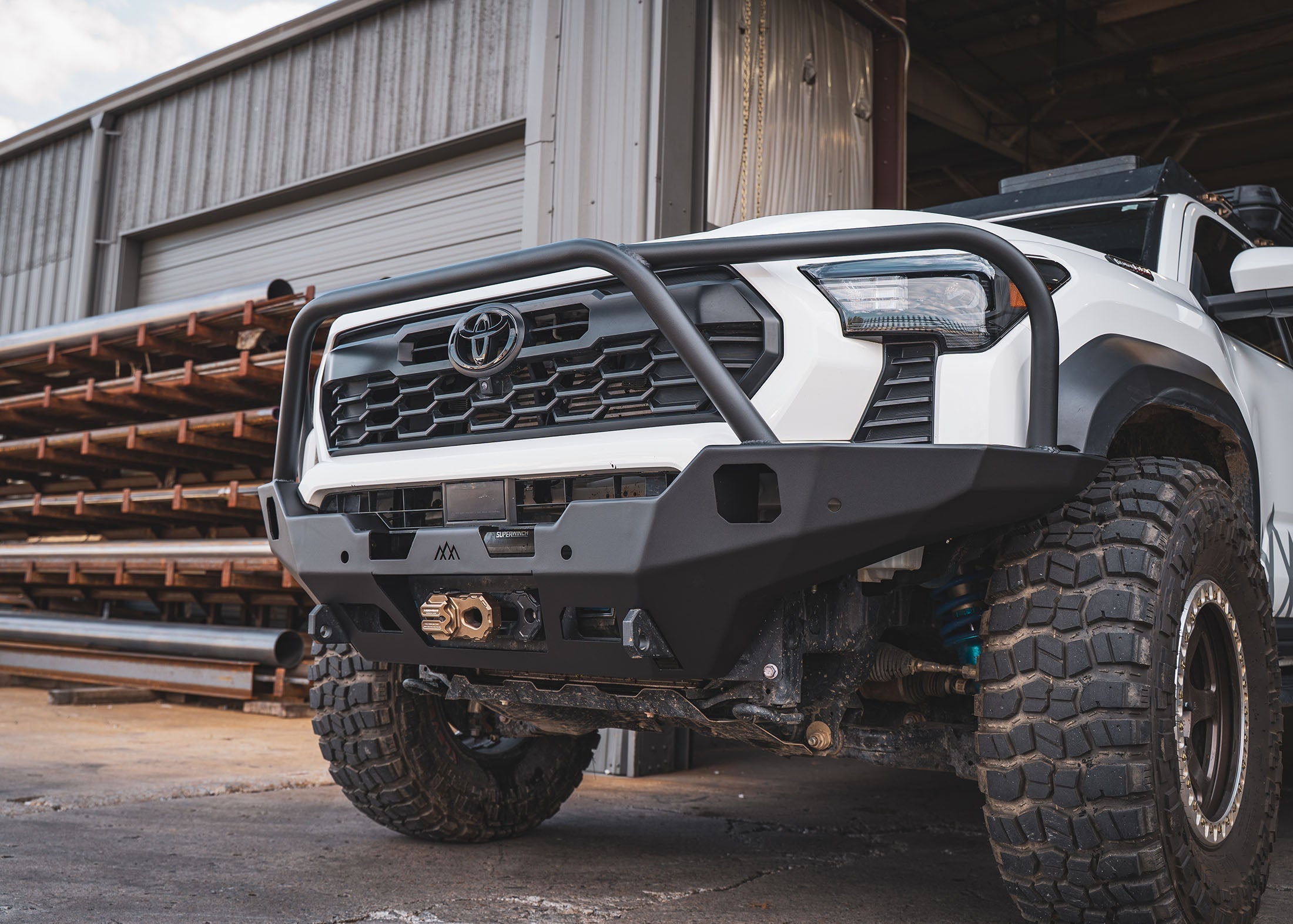 Hi-Lite Overland Toyota Tacoma Front Bumper 4th Gen (2024-2025) [Bull Bar]