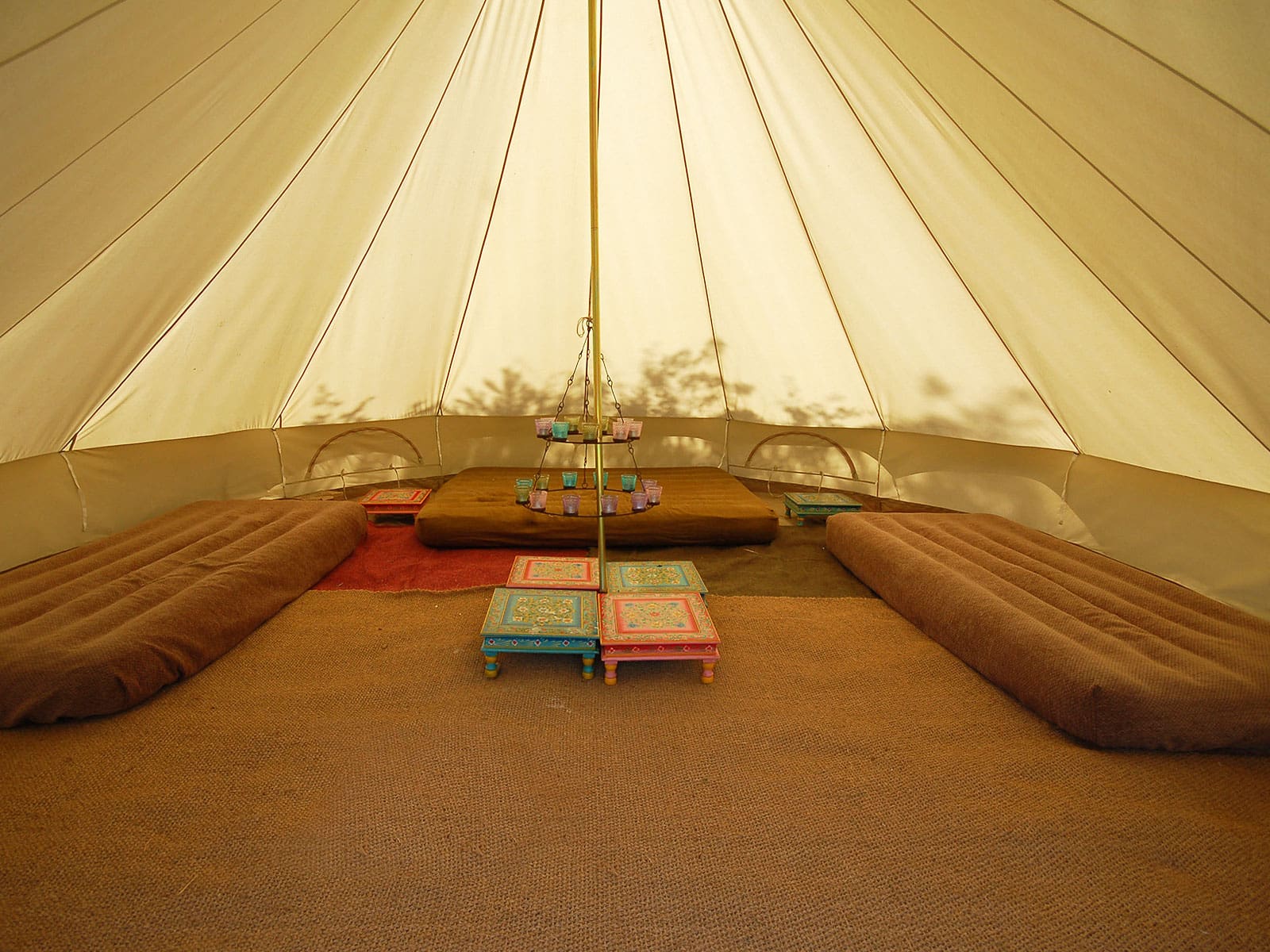 5 metre Bell Tent Coir Matting (Half Moon)