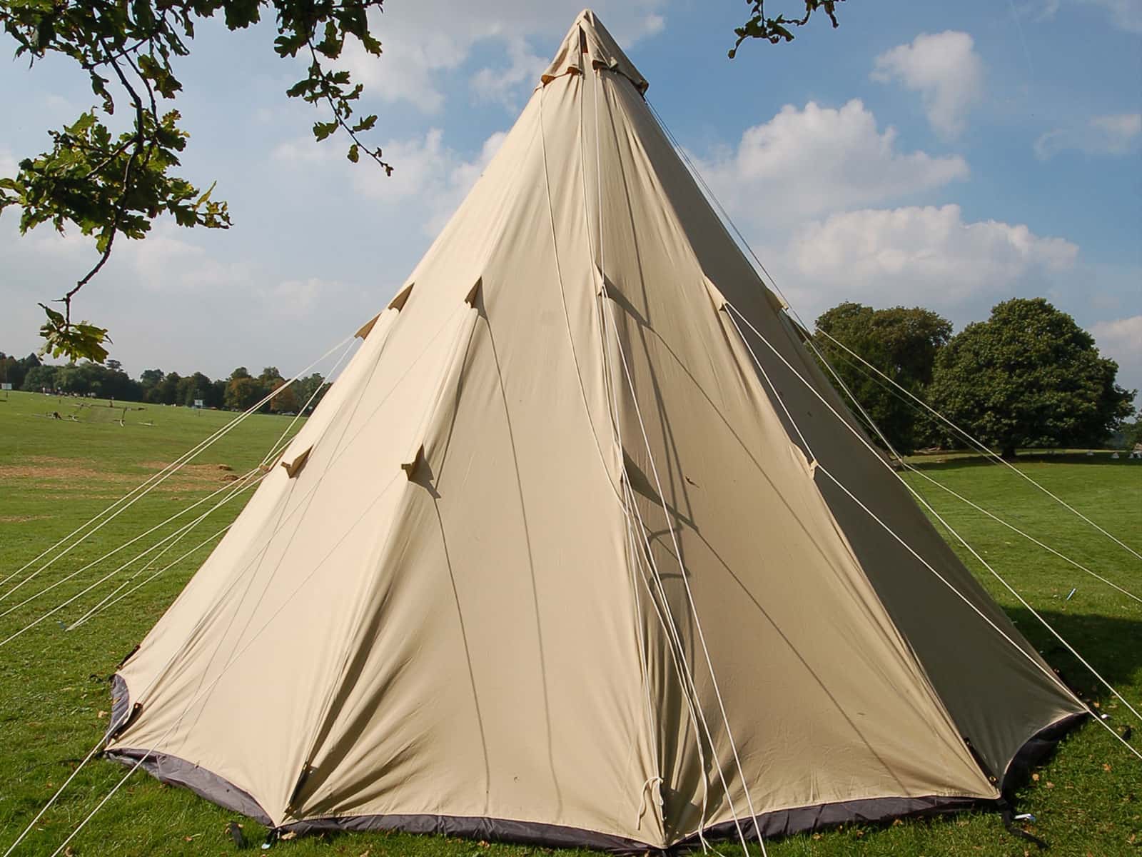 5 metre Ultimate Single Pole Tipi Tent