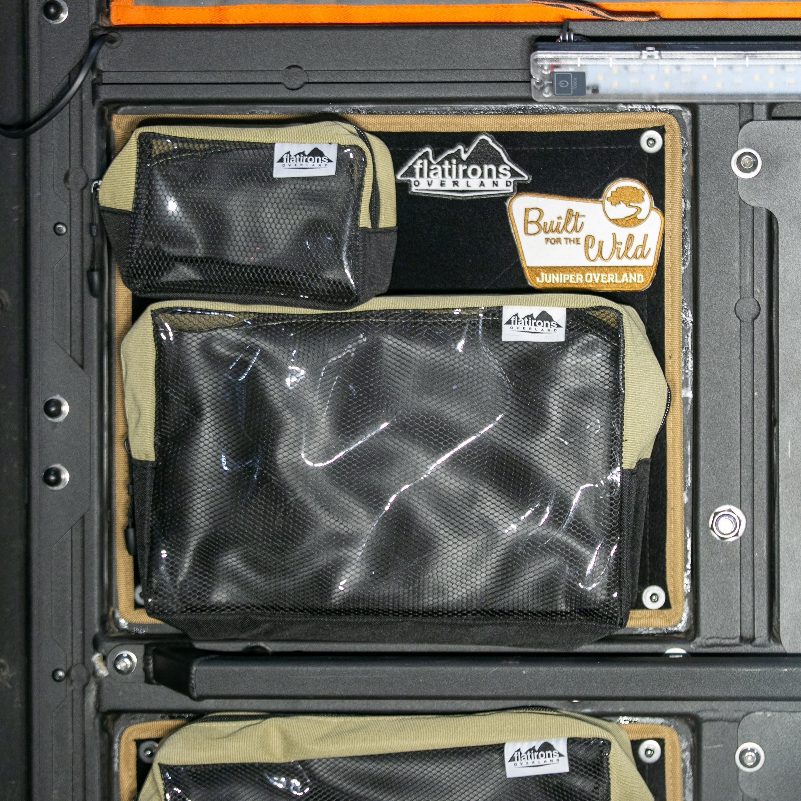 RiPouch™ Alu-Cab Rear Door Velcro Panel - Alu-Cabin