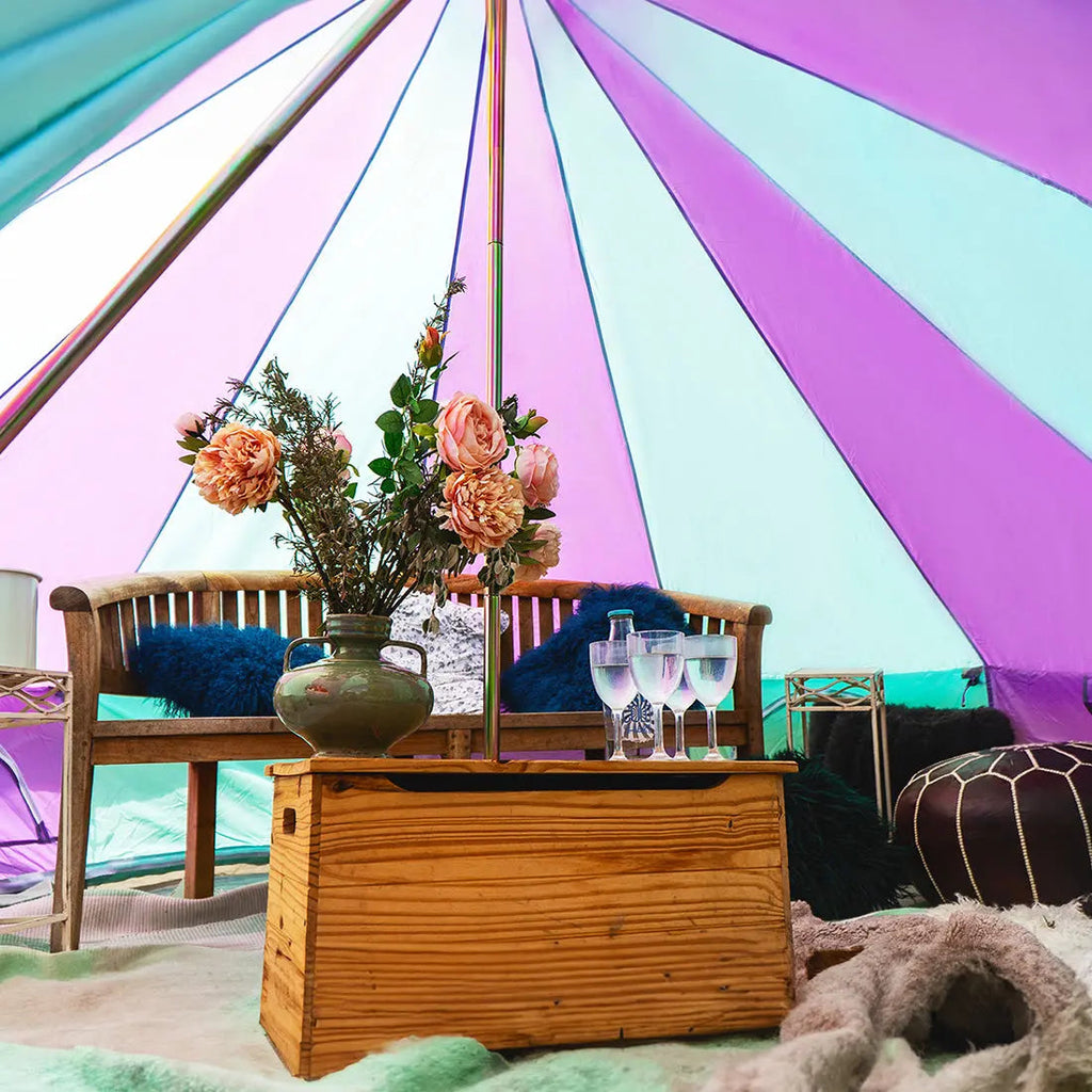 Multicolour Rainbow Classic Bell Tent