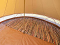 Recycled Cotton Chindi Carpet for 5m Bell Tent (Half Moon)