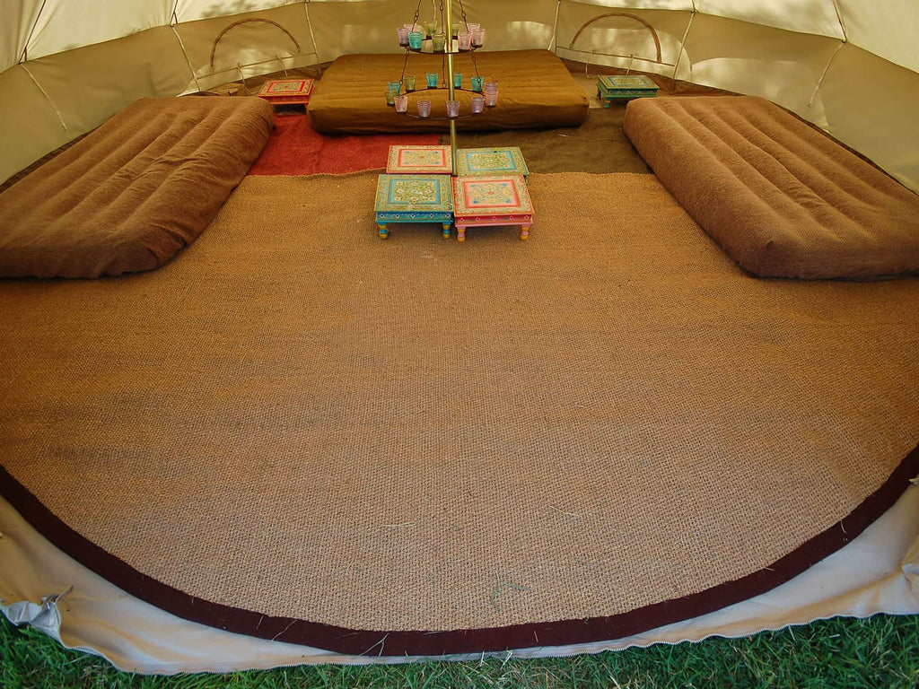 5 metre Bell Tent Coir Matting (Half Moon)