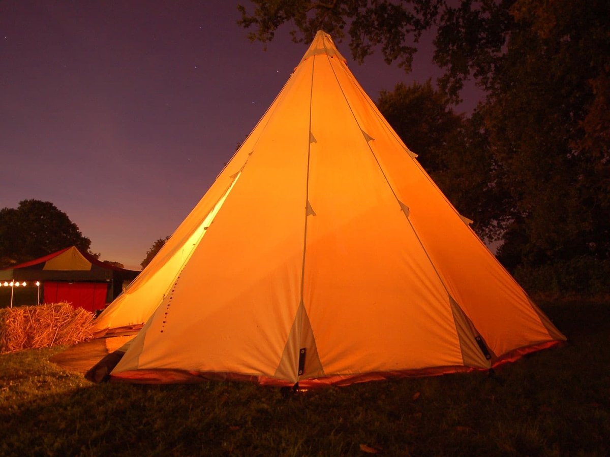 5 metre Ultimate Single Pole Tipi Tent