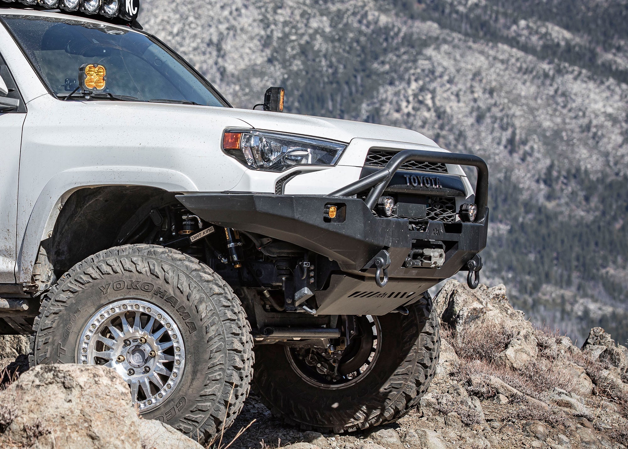Hi-Lite Overland Toyota 4Runner Front Bumper 5th Gen (2010-2024) [PreRunner Bull Bar]