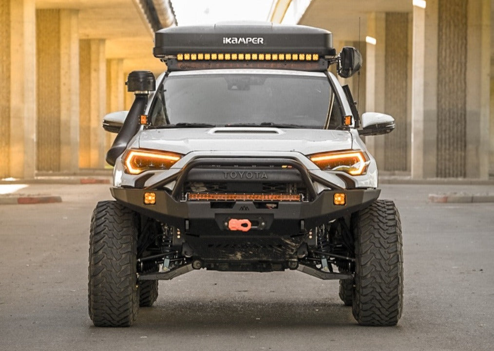 Hi-Lite Overland Toyota 4Runner Front Bumper 5th Gen (2010-2024) [PreRunner Bull Bar]