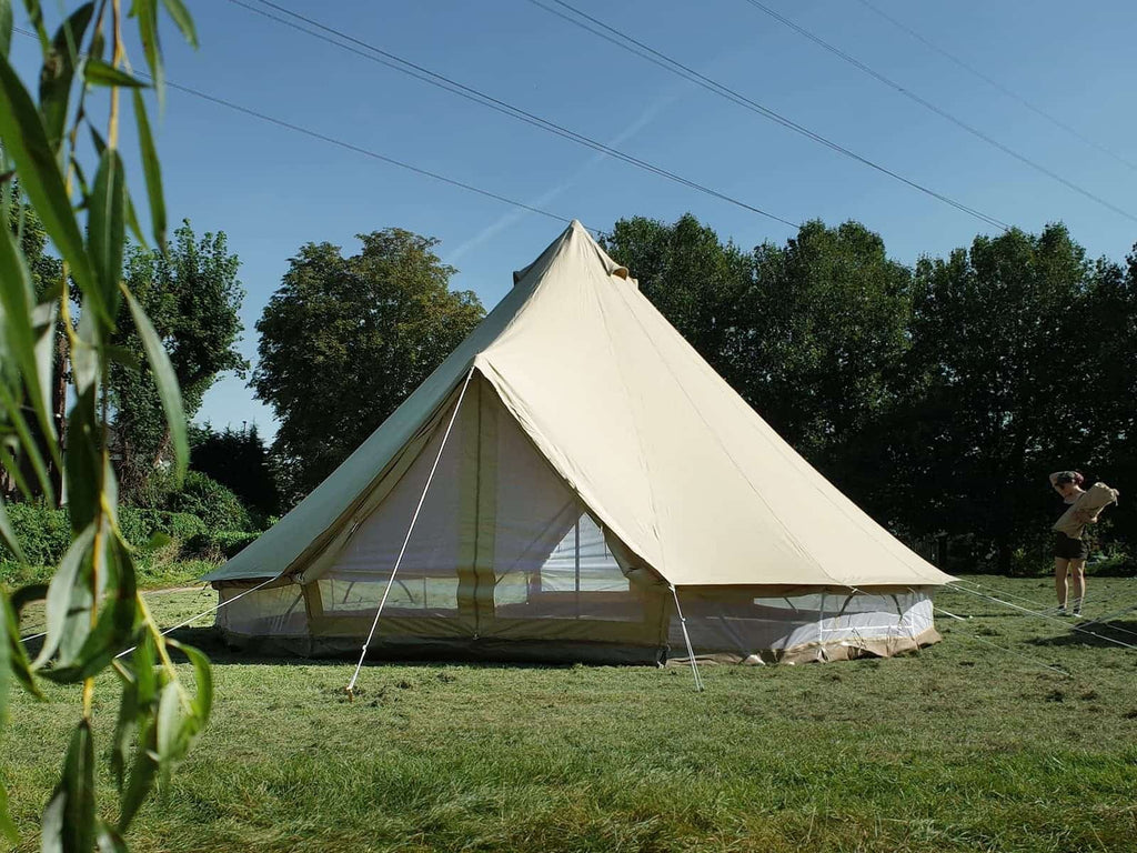 6 metre Ultimate PRO MESH Twin Door Bell Tent