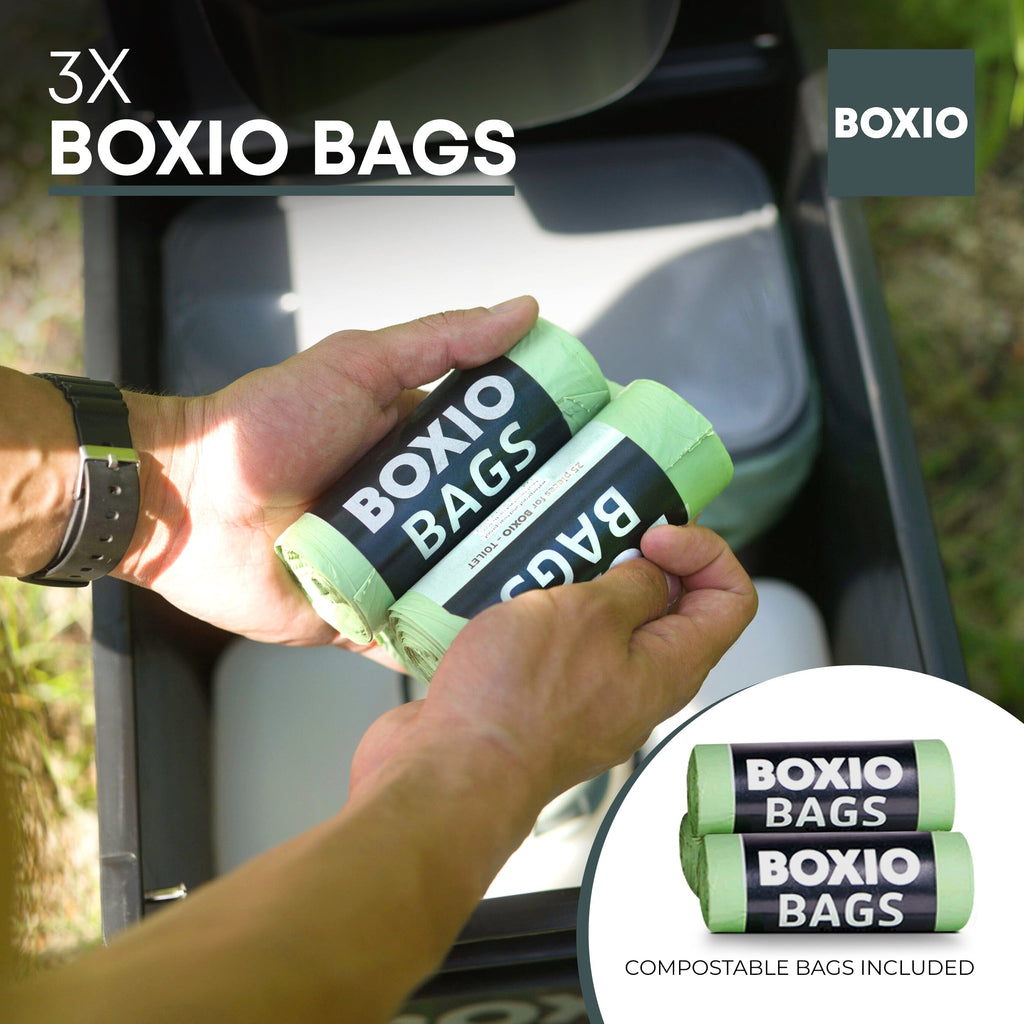 Composting Toilet Starter Kit | BOXIO - TOILET PLUS