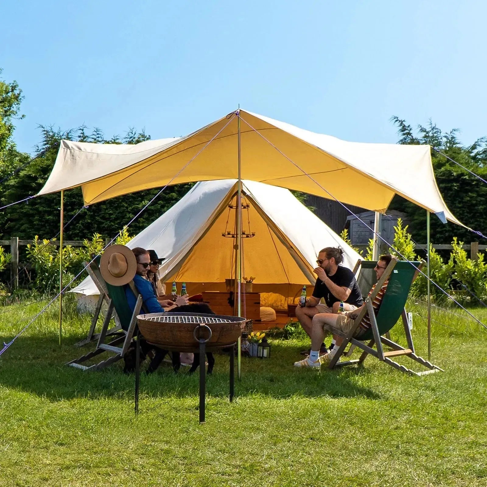 Boutique Camping Multi-Purpose Bell Tent Canopy