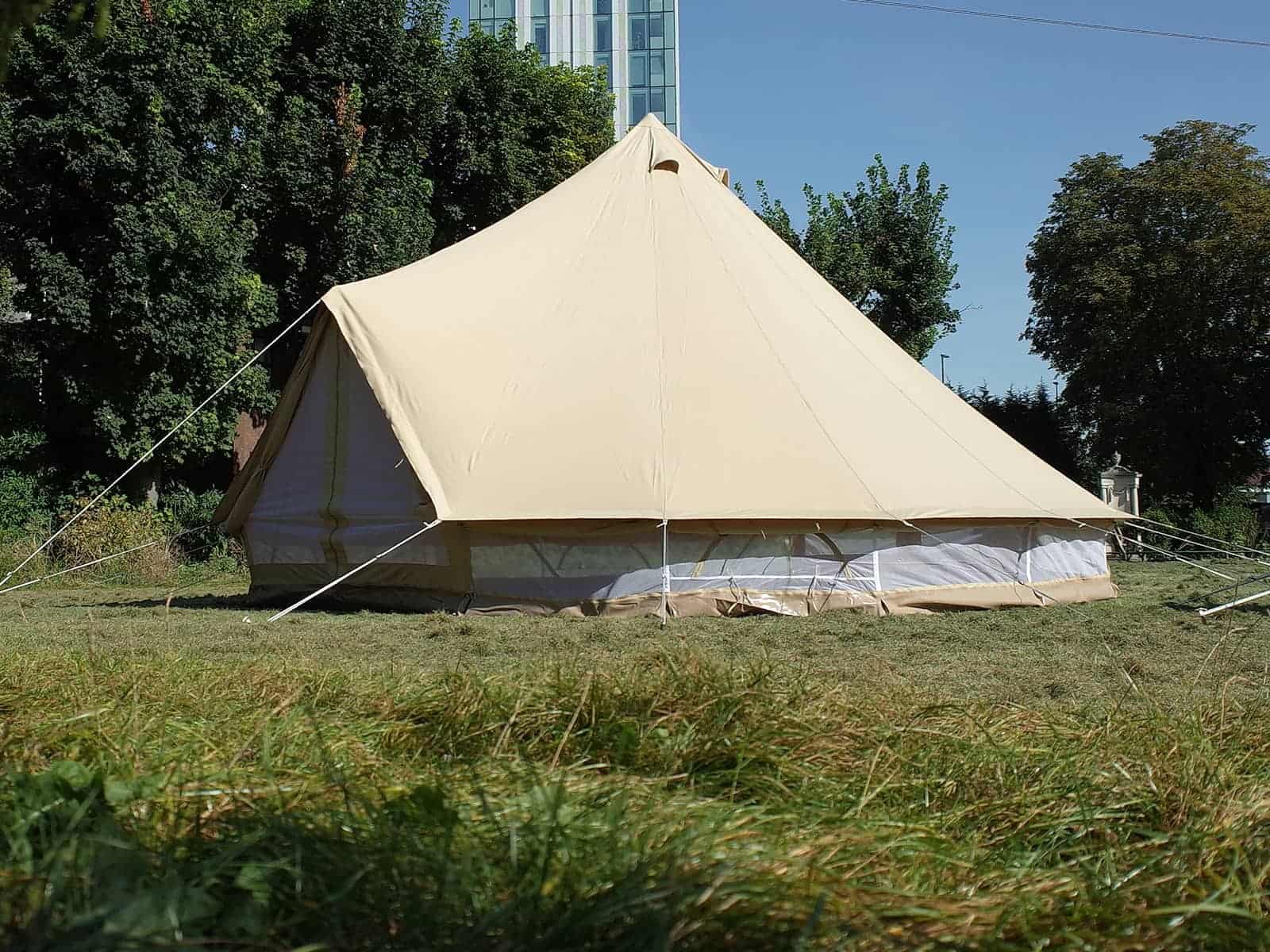 6 metre Ultimate PRO MESH Twin Door Bell Tent