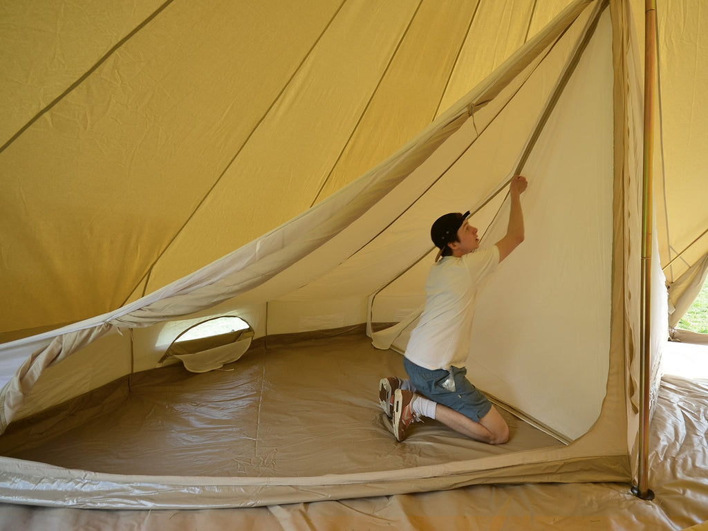 6 metre Pro Twin Door Bell Tent Inner Tent